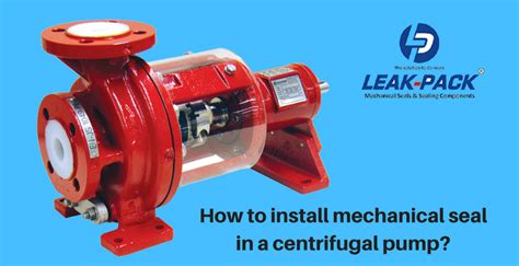 how to change mechanical seal in centrifugal pump|centrifugal pump seal replacement.